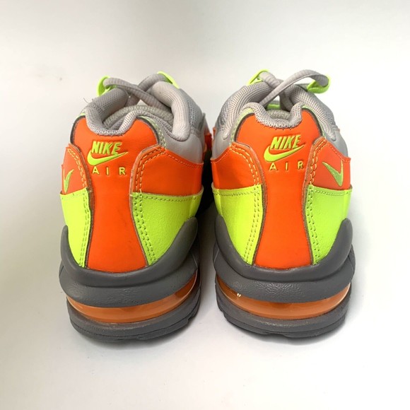 Nike Kids Air Max 95 905348-019 Gray Lace Up Running Shoes Size 4Y / Women’s 5.5 - Picture 3 of 7